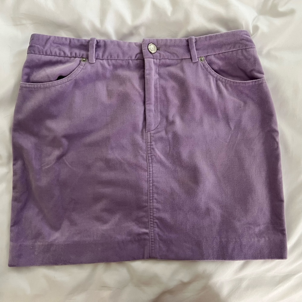 Ralph Lauren Black Label Purple Skirt
